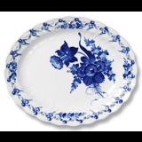 Blaue Blume, geschweift, Ständer für Obstkorb Nr. 10/1580 oder 373, Royal Copenhagen ø27cm