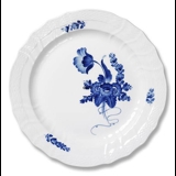 Blue Flower, Curved, oval Serving Dish no. 10/1563 or 376, Royal Copenhagen