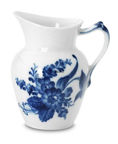 Blå Blomst, svejfet, Flødekande nr. 392, Royal Copenhagen