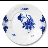 Blue Flower, Curved, Round Cake Dish no. 10/1864 or 422, Royal Copenhagen ø26cm