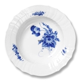 Blaue Blume, geschweift, Suppenteller 22cm Nr. 10/1616 oder 604, Royal Copenhagen