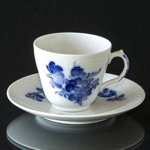 Blå Blomst, flettet, Espresso Kop og underkop, Royal Copenhagen | Nr. 1107059 | Alt. 10-8046 | DPH Trading
