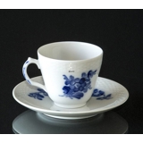 Blue Flower, Braided, Espresso Cup and Saucer, Royal Copenhagen