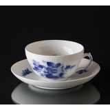 Blue Flower braided tea cup, large