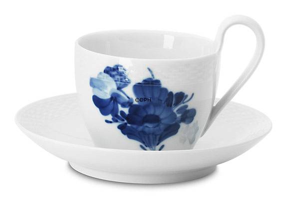 Blå Blomst, flettet, kaffekop med høj hank nr. 10/8194 eller 089, Royal Copenhagen