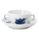 Blue Flower, Braided, Soup Cup no. 10/8282 or 102, small, no Cover, Royal Copenhagen