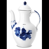 Blaue Blume, glatt, Kaffeekanne Nr. 10/8034 oder 123, Royal Copenhagen