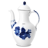 Blaue Blume, glatt, Kaffeekanne Nr. 10/8034 oder 123, Royal Copenhagen