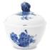 Blå Blomst, flettet, lille sukkerskål med låg, Royal Copenhagen | Nr. 1107153 | Alt. 10-8081 | DPH Trading