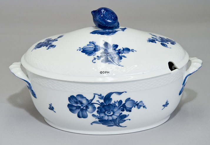 Blå Blomst, flettet, suppeterrin nr. 10/8172 eller 181, Royal Copenhagen