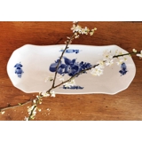 Blå Blomst, flettet, aflangt sellerifad nr. 10/8072 eller 378, Royal Copenhagen 36cm