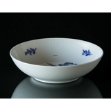 Blå Blomst, flettet, Salatskål rund nr. 10/8060 eller 577, Royal Copenhagen 21,5 cm