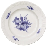 Blue Flower braided, flat plate ø19cm