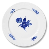 Blue Flower, Braided, flat plate ø27cm