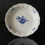 Blå Blomst, kantet, kagefad nr. 10/8529 eller 422, 27cm