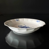 Blå Blomst, kantet, kagefad nr. 10/8529 eller 422, 27cm