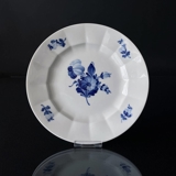 Blå Blomst, kantet, flad tallerken nr. 10-8514 eller 619