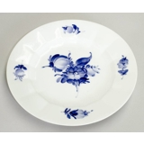Blå Blomst, kantet, flad tallerken 22cm nr. 10/8550 eller 621, Royal Copenhagen