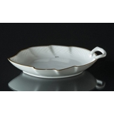 Hartmann large leaf shaped pickle dish, Bing & Grondahl - Royal Copenhagen 25cm