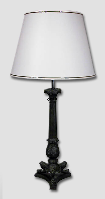 Søjlelampe bronzeret
