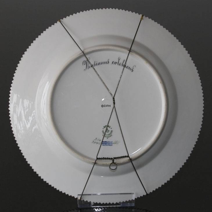 Fauna Danica flad tallerken med fasan, Royal Copenhagen