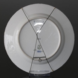 Fauna Danica Jagtstellet flad tallerken med vildsvin, Royal Copenhagen