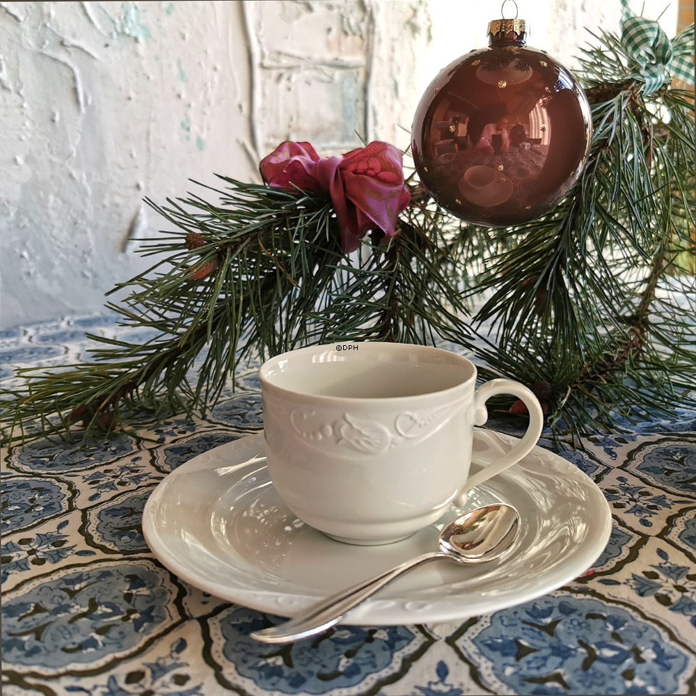 Hvid Magnolia Classic, Kaffekop OVERKOP nr. 072 (uden underkop) 19cl, Royal Copenhagen