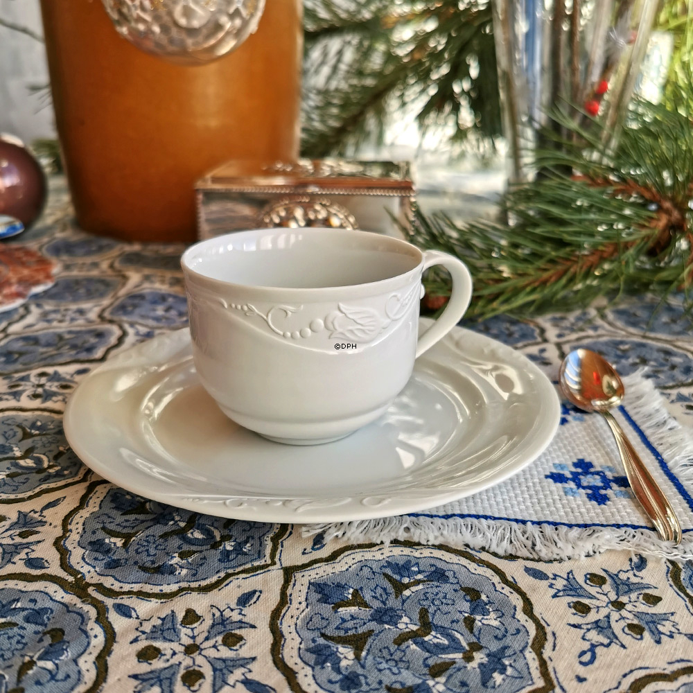 Hvid Magnolia Classic, Kaffekop OVERKOP nr. 072 (uden underkop) 19cl, Royal Copenhagen