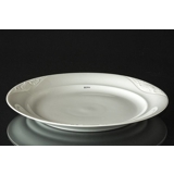 White Magnolia Classic, large round dish no. 376, Royal Copenhagen