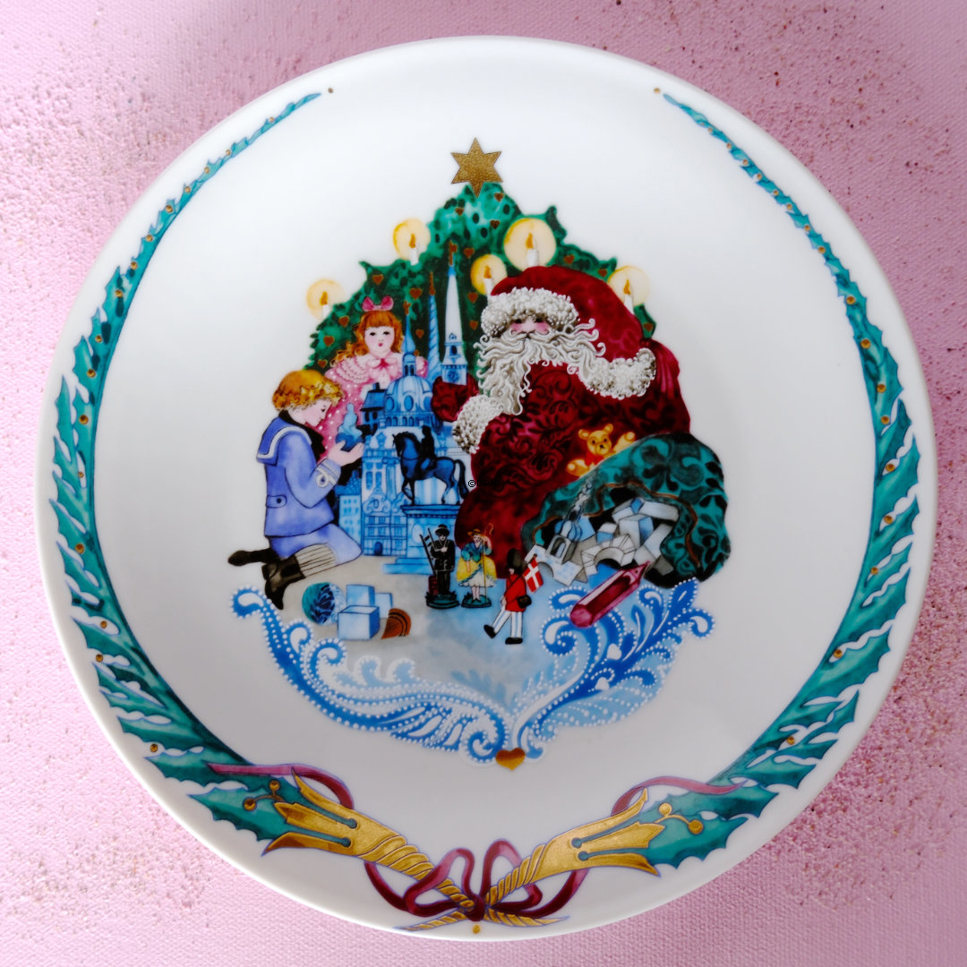 1989 Jingle Bells tallerken, Royal Copenhagen