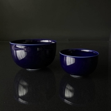 Cobalt Blue bowl, Alev Siesbye for Royal Copenhagen. Porcelain bowl