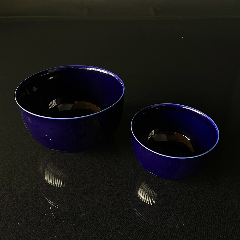 Kobolt Blå skål, Alev Siesbye for Royal Copenhagen. Skål af porcelæn