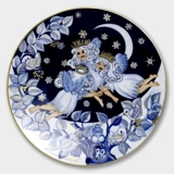 2001 The Snow Fairies' Christmas plate, Snow Fairies, Bing & Grondahl