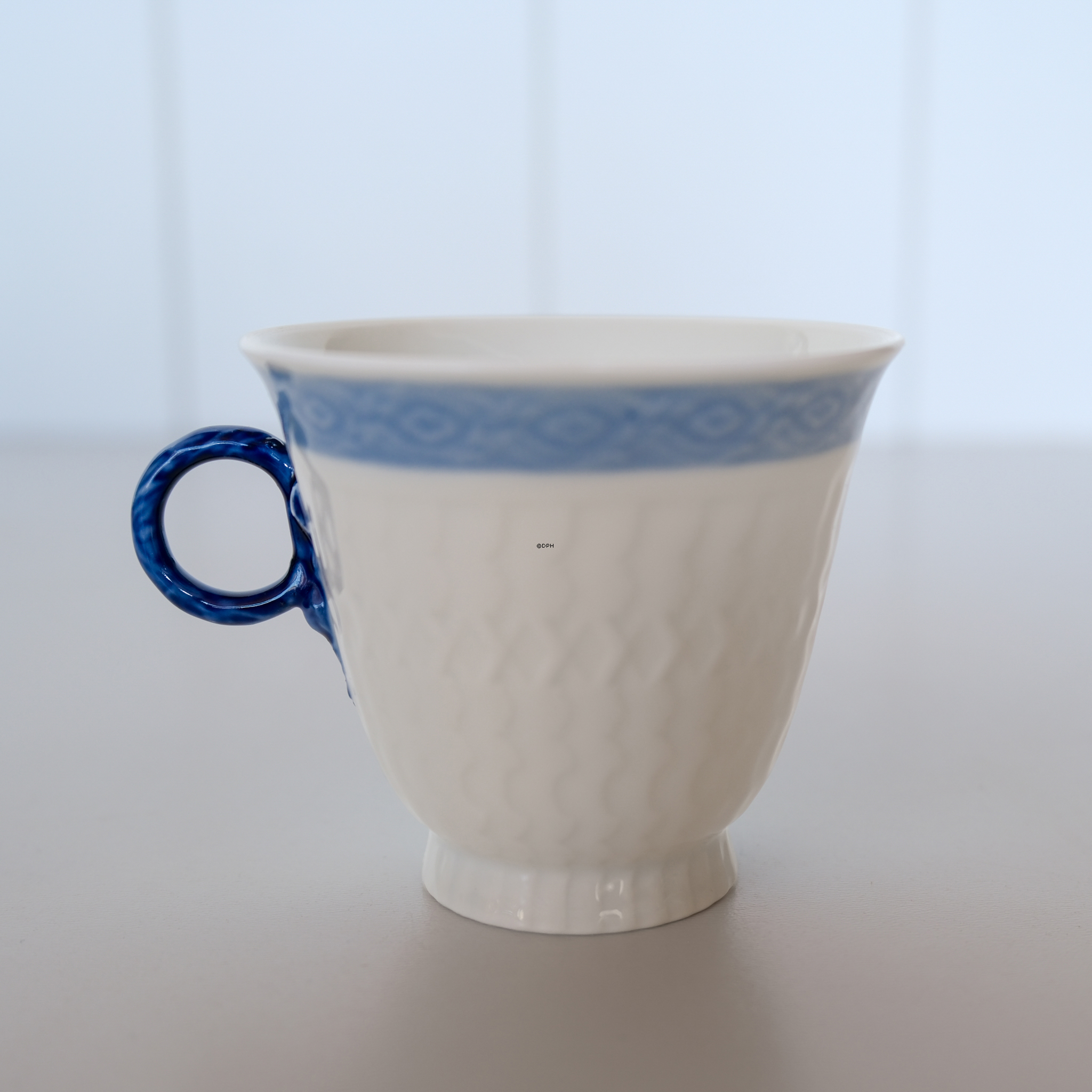 Blå Vifte Kaffekop UDEN underkop nr. 11538, Royal Copenhagen