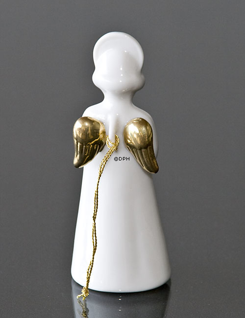 Heavenly Musik, Engel m/Horn m/guld, Bing & Grøndahl nr. 321