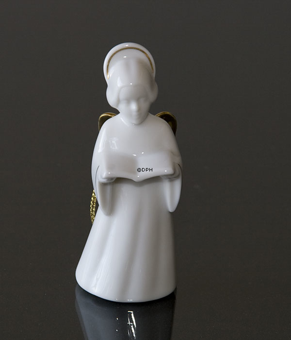 Heavenly Musik, Engel m/sangbog m/guld, Bing & Grøndahl nr. 323