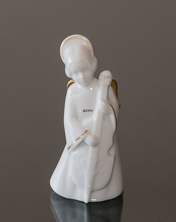 Heavenly Musik, Engel m/Viola m/guld, Bing & Grøndahl nr. 326