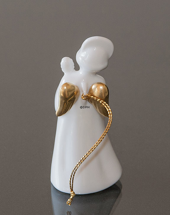 Heavenly Musik, Engel m/Viola m/guld, Bing & Grøndahl nr. 326