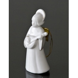 Heavenly Musik, Engel m/Mandolin m/guld, Bing & Grøndahl nr. 328