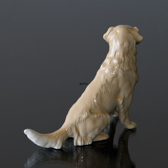 Golden Retriever, Royal Copenhagen hunde figur nr. 039