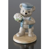 Victor 2000 Annual Teddy Bear figurine, Bing & Grondahl