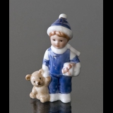 Figurine Ornament Boy 1999, First Edition