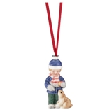 Figur ornament 2004, Dreng med hare