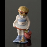 Christina Girl in Swimsuit, From the series of mini children from Royal Copenhagen, figurine no. 012