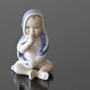 Siddende baby, dreng, Royal Copenhagen figur | Nr. 1249022 | Alt. 1249022 | DPH Trading