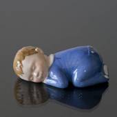 Sovende baby, Dreng, Royal Copenhagen figur
