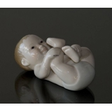 Baby geplappert, Royal Copenhagen Figur Nr. 027