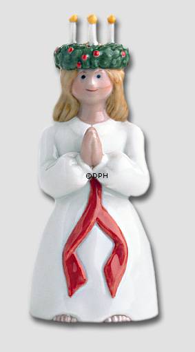 Lucia, Pige, Royal Copenhagen figur nr. 034
