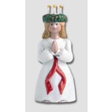Lucia bride, Royal Copenhagen figurine no. 034