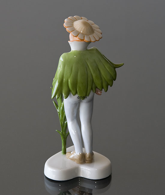 Fastelavnsfigur, Blomsterdreng, udklædt barn, Royal Copenhagen figur nr. 046